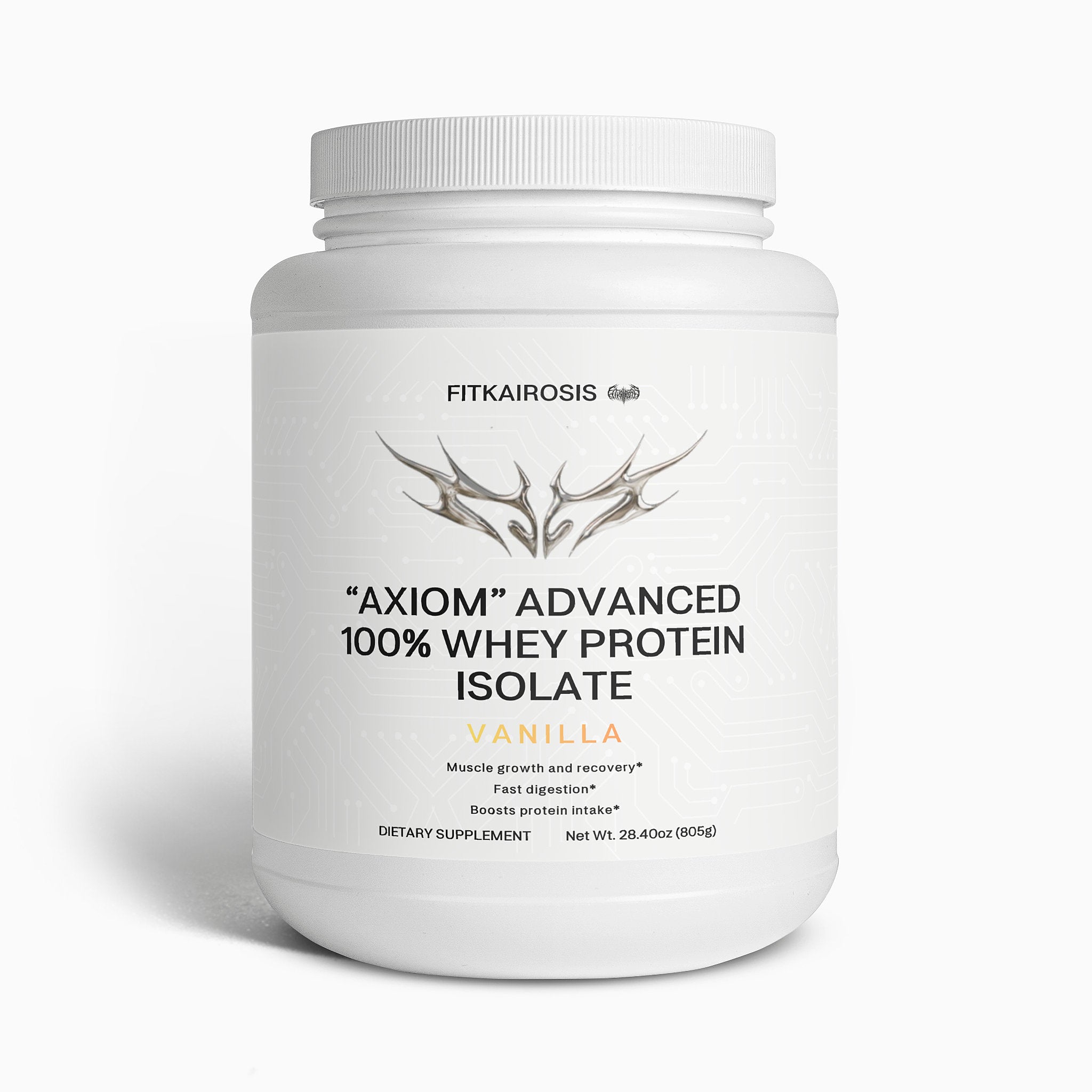 AXIOM Advanced 100% Whey Protein Isolate - Vanilla Flavor (805g)