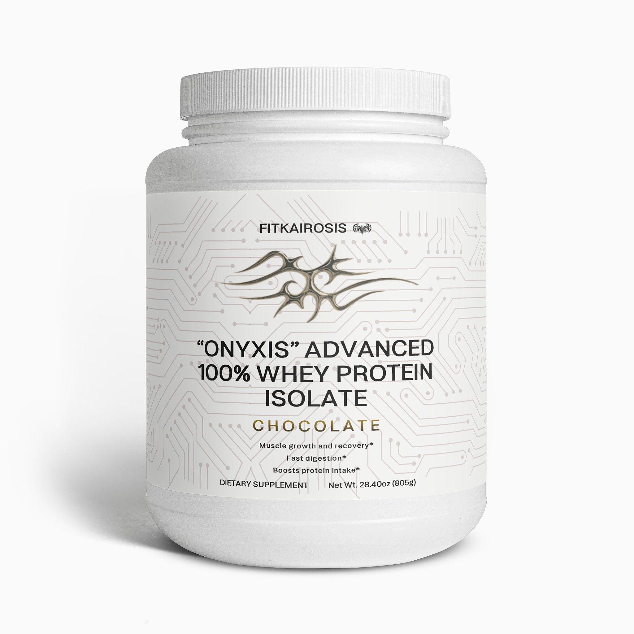 ONYXIS Advanced 100% Whey Protein Isolate - Rich Chocolate Flavor (805g)
