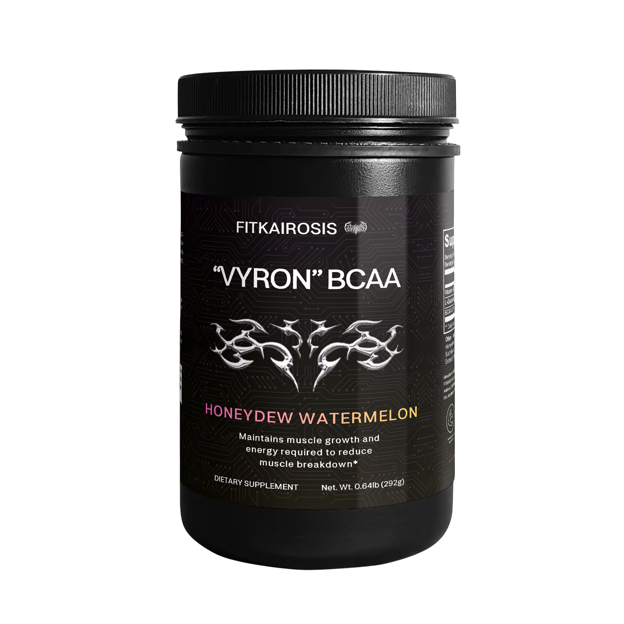 VYRON BCAA Post Workout Powder - Honeydew Watermelon Flavor
