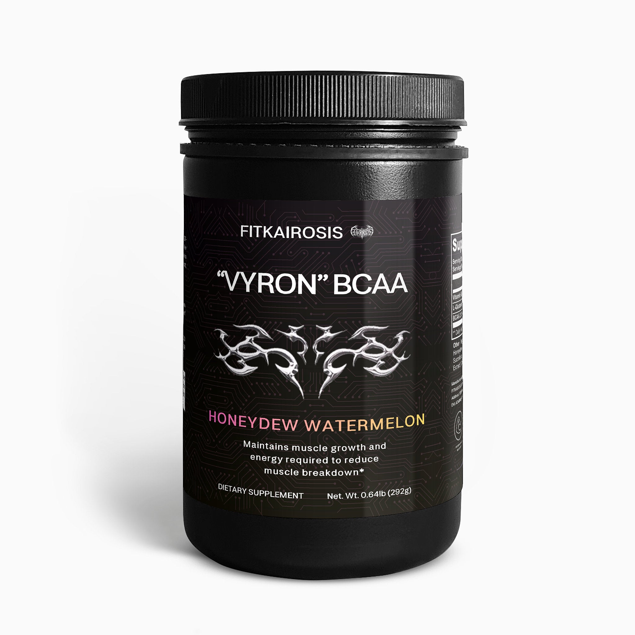 VYRON BCAA Post Workout Powder - Honeydew Watermelon Flavor