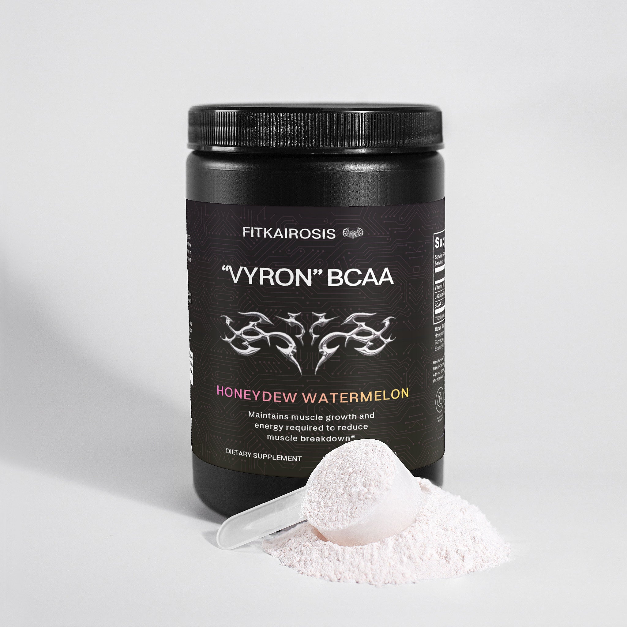 VYRON BCAA Post Workout Powder - Honeydew Watermelon Flavor