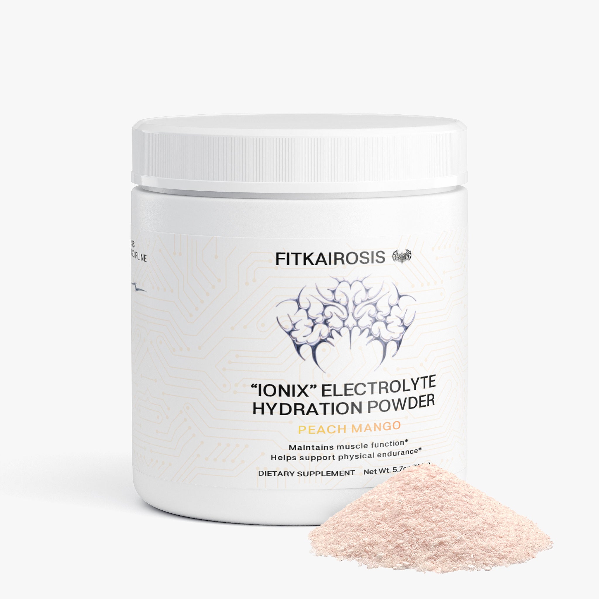 FitKairosis IONIX Electrolyte Hydration Powder - Peach Mango