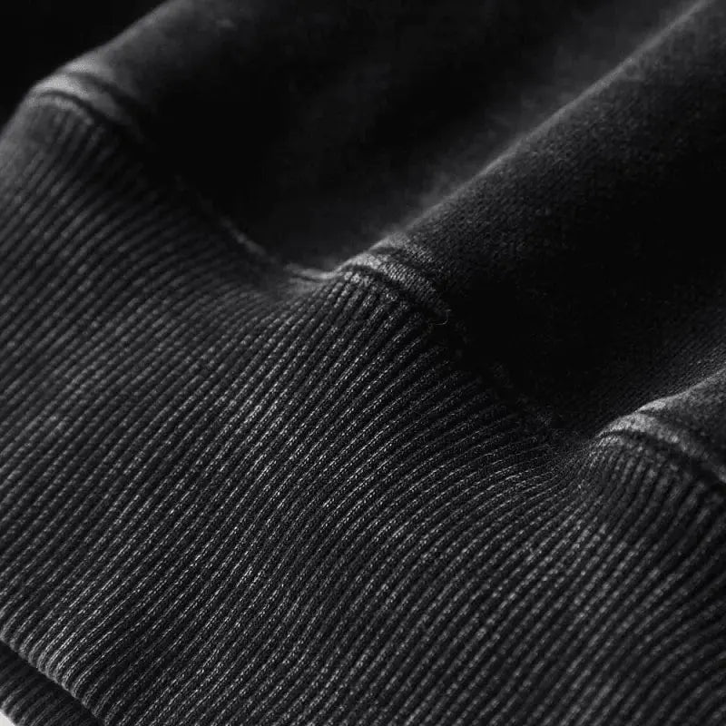 Diaphthora Acid Wash Sweater Crewneck Oversize image 4