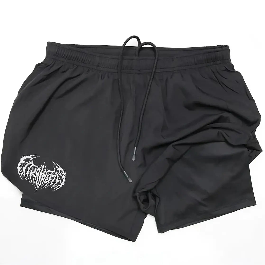FitKairosis Classic Shorts - (Cybersigilism/Metal Design) image 0