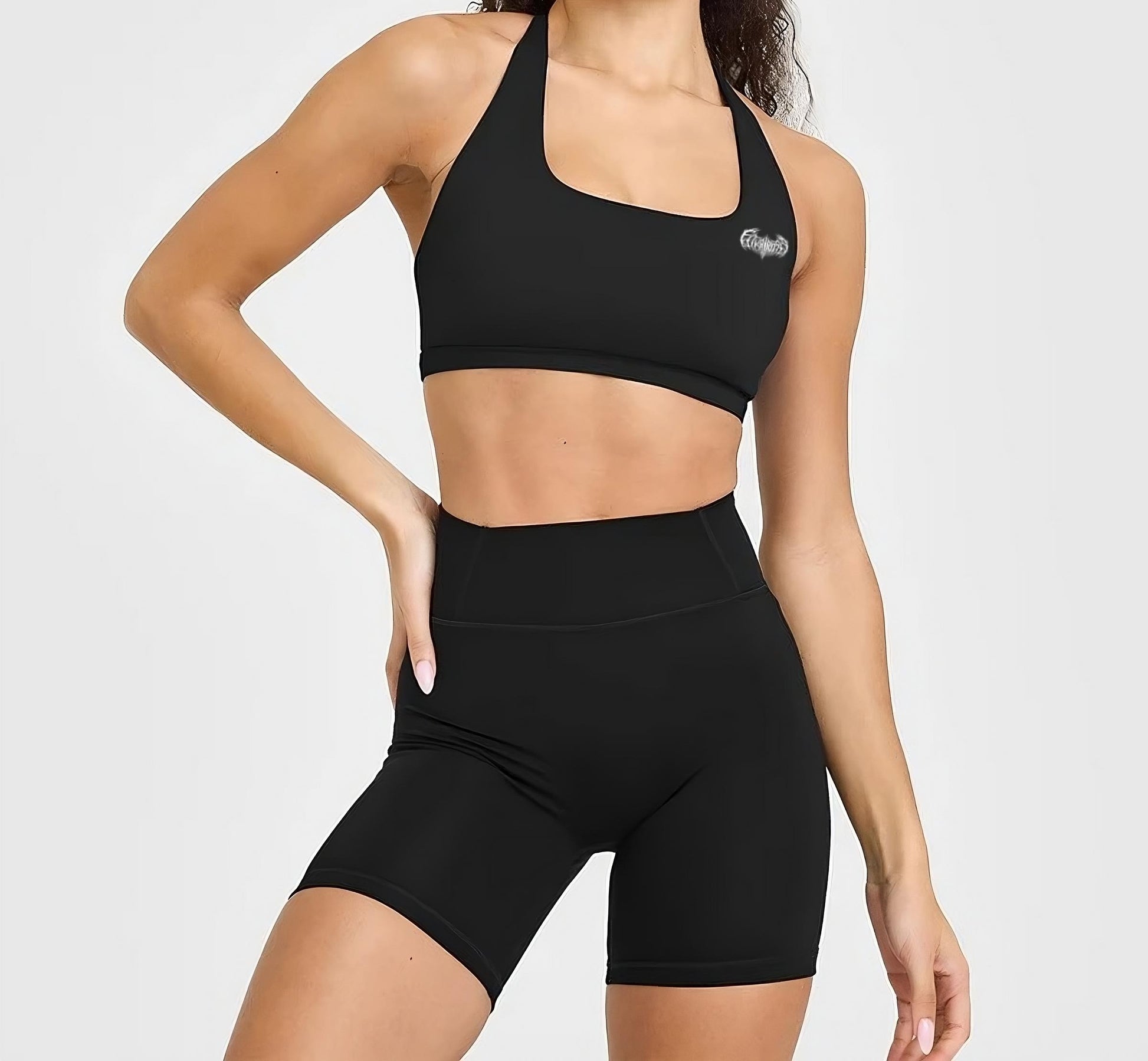 "Thalassa" Square-Neck Sports Bra image 0