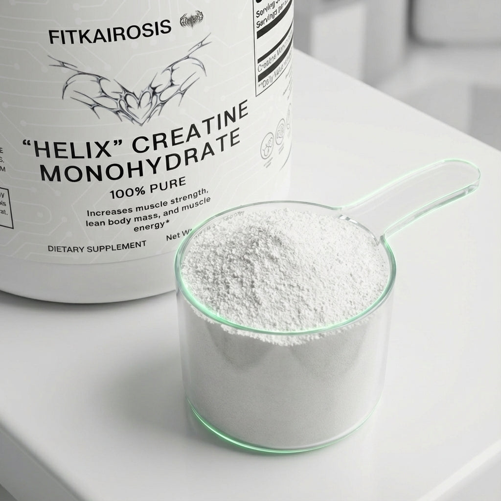 HELIX Creatine Monohydrate - For Muscle Building & Athletic Performance (250g)