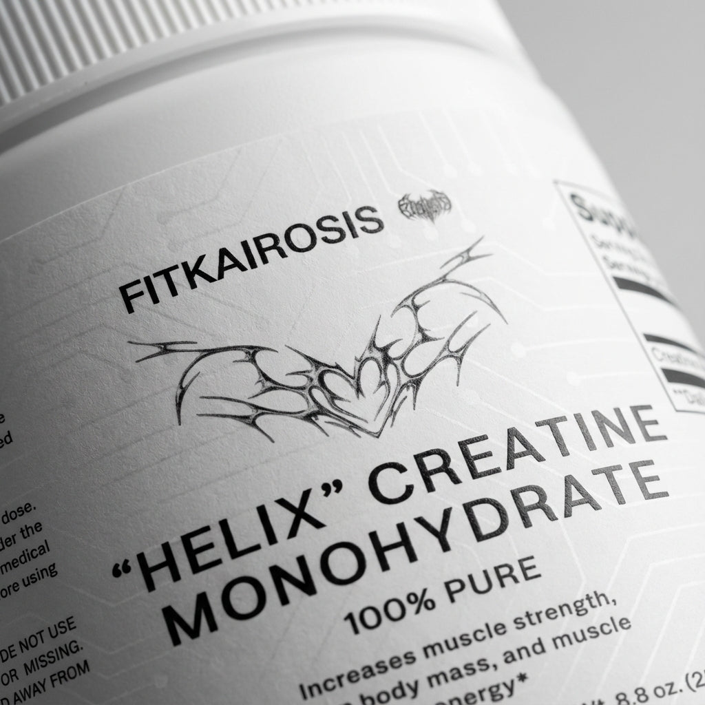 HELIX Creatine Monohydrate - For Muscle Building & Athletic Performance (250g)