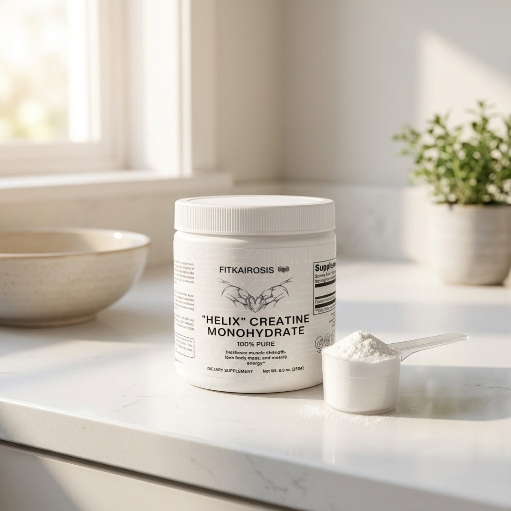 HELIX Creatine Monohydrate - For Muscle Building & Athletic Performance (250g)