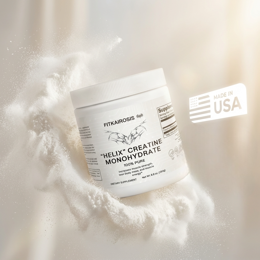 HELIX Creatine Monohydrate - For Muscle Building & Athletic Performance (250g)