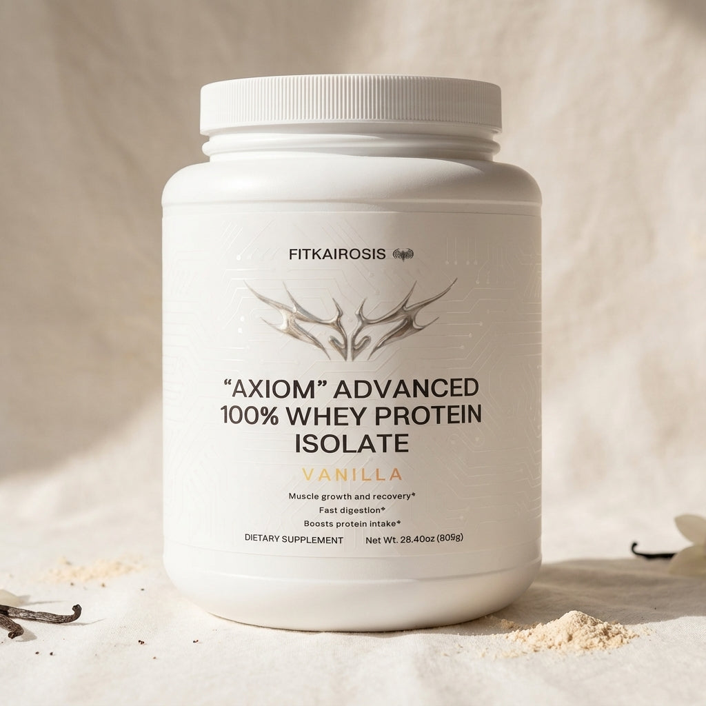 AXIOM Advanced 100% Whey Protein Isolate - Vanilla Flavor (805g)