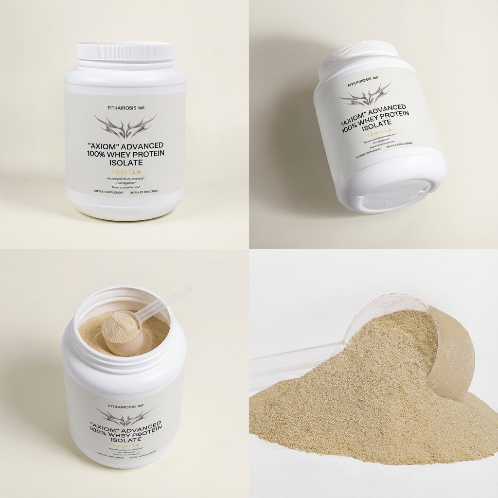 AXIOM Advanced 100% Whey Protein Isolate - Vanilla Flavor (805g)