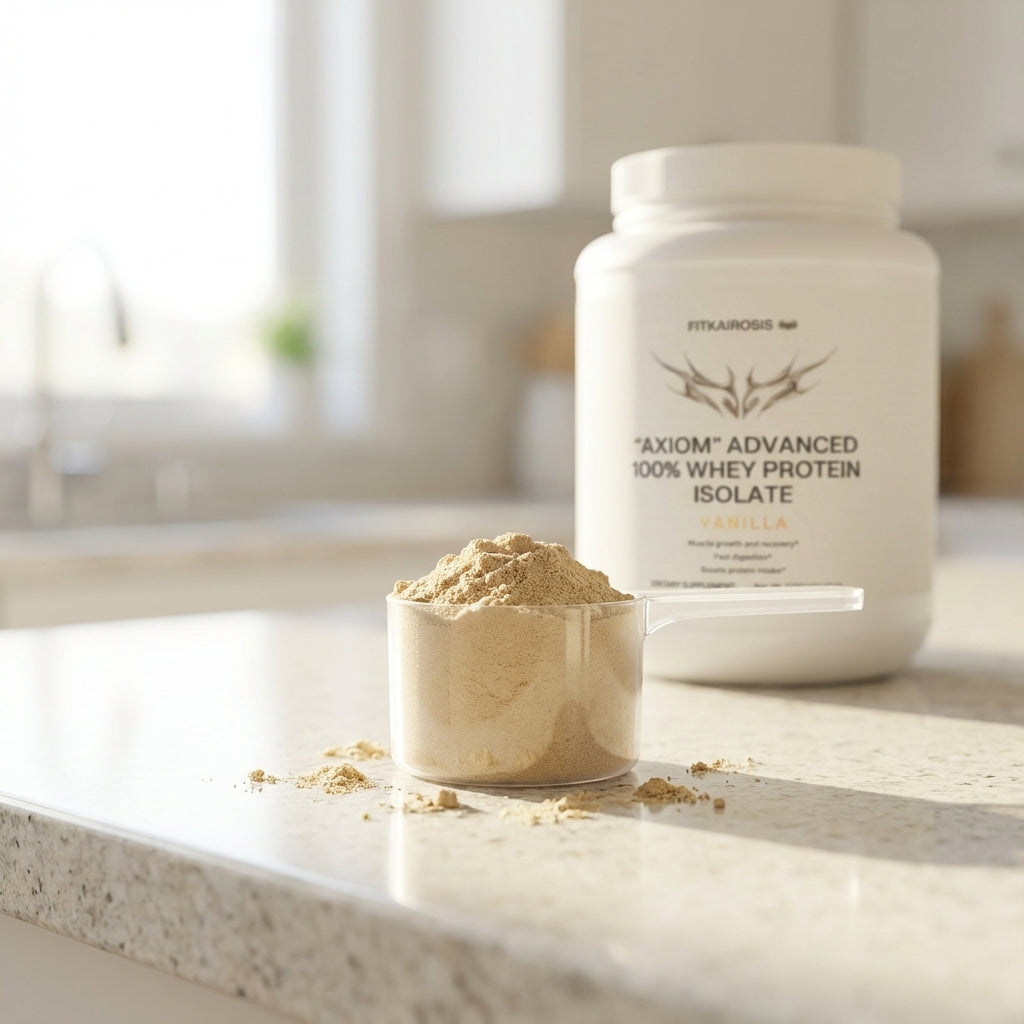 AXIOM Advanced 100% Whey Protein Isolate - Vanilla Flavor (805g)