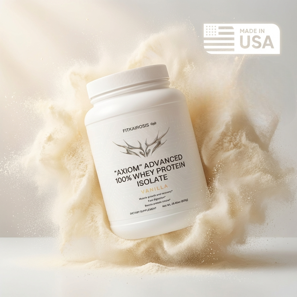 AXIOM Advanced 100% Whey Protein Isolate - Vanilla Flavor (805g)