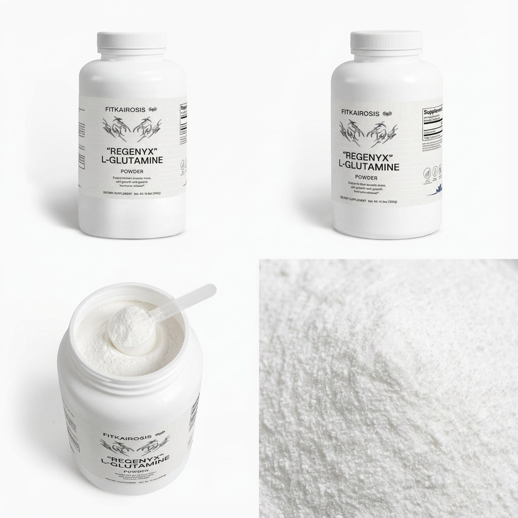 REGENYX L-Glutamine Powder - For Muscle Recovery & Immune Support (300g)