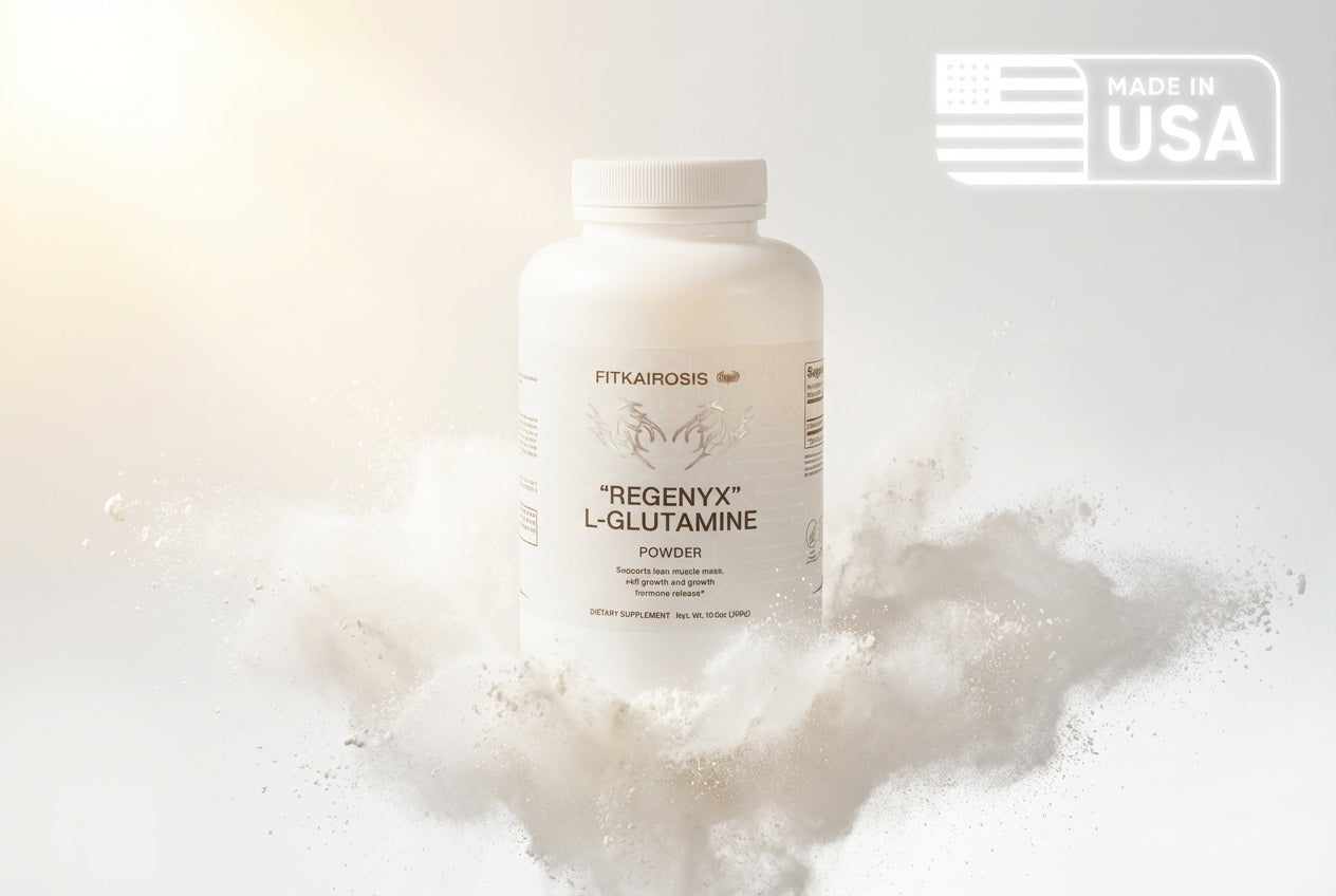 REGENYX L-Glutamine Powder - For Muscle Recovery & Immune Support (300g)