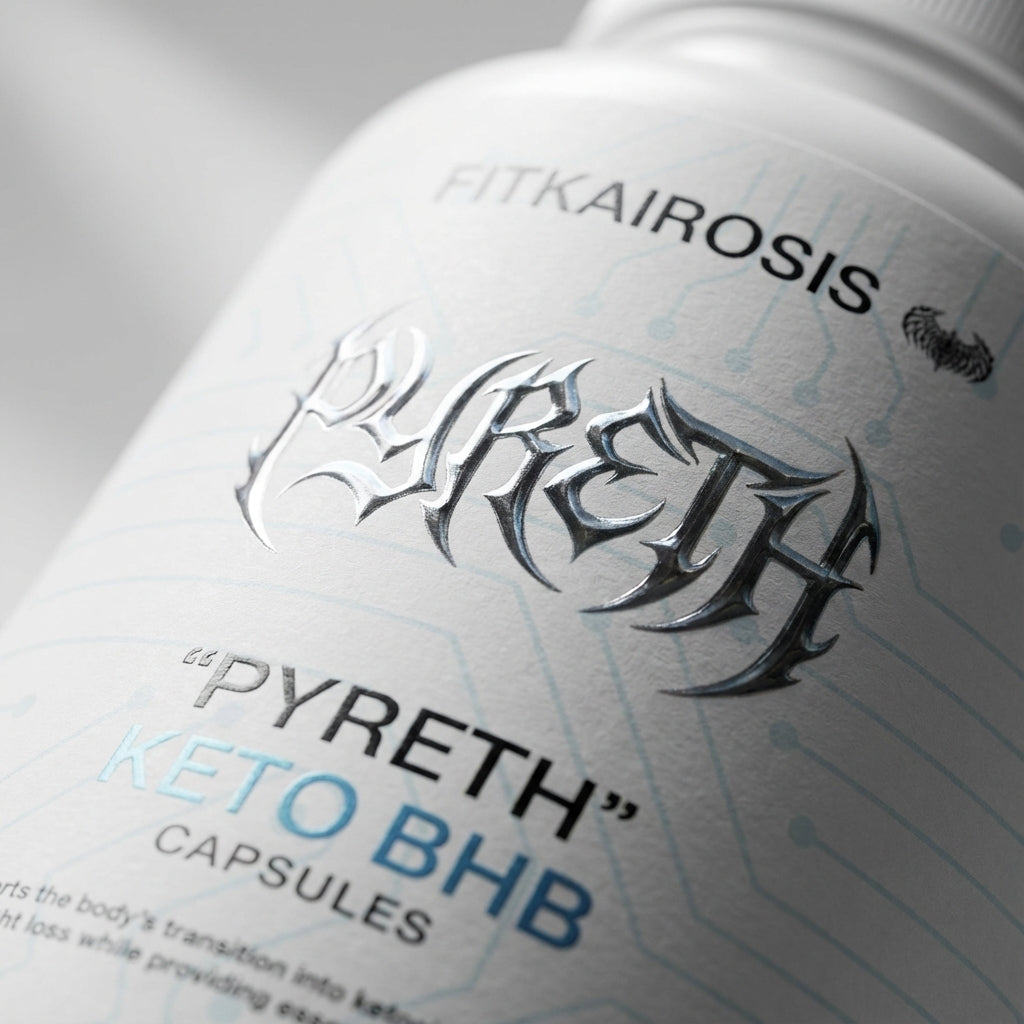PYRETH Keto BHB - for Ketosis Support (60 Capsules)