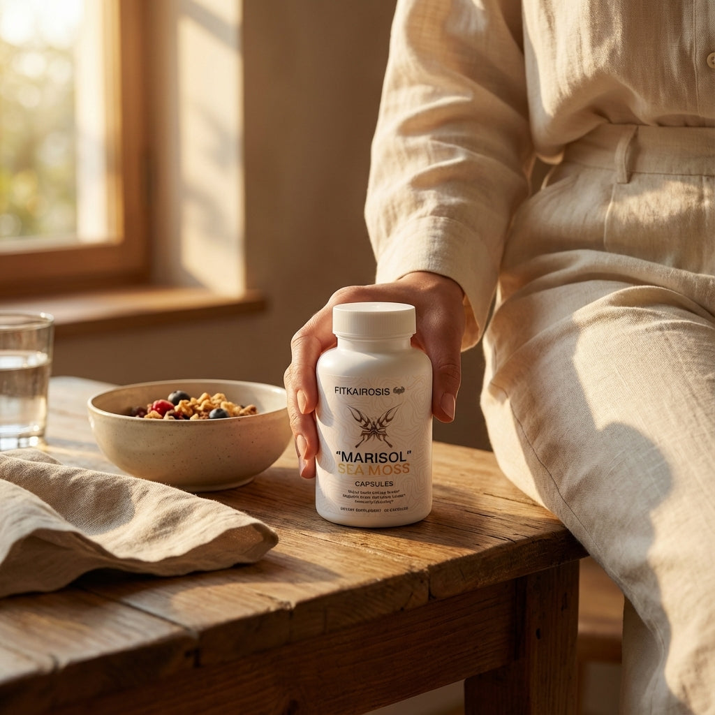 MARISOL Sea Moss - Irish Moss with Bladderwrack & Burdock Root (60 Capsules)