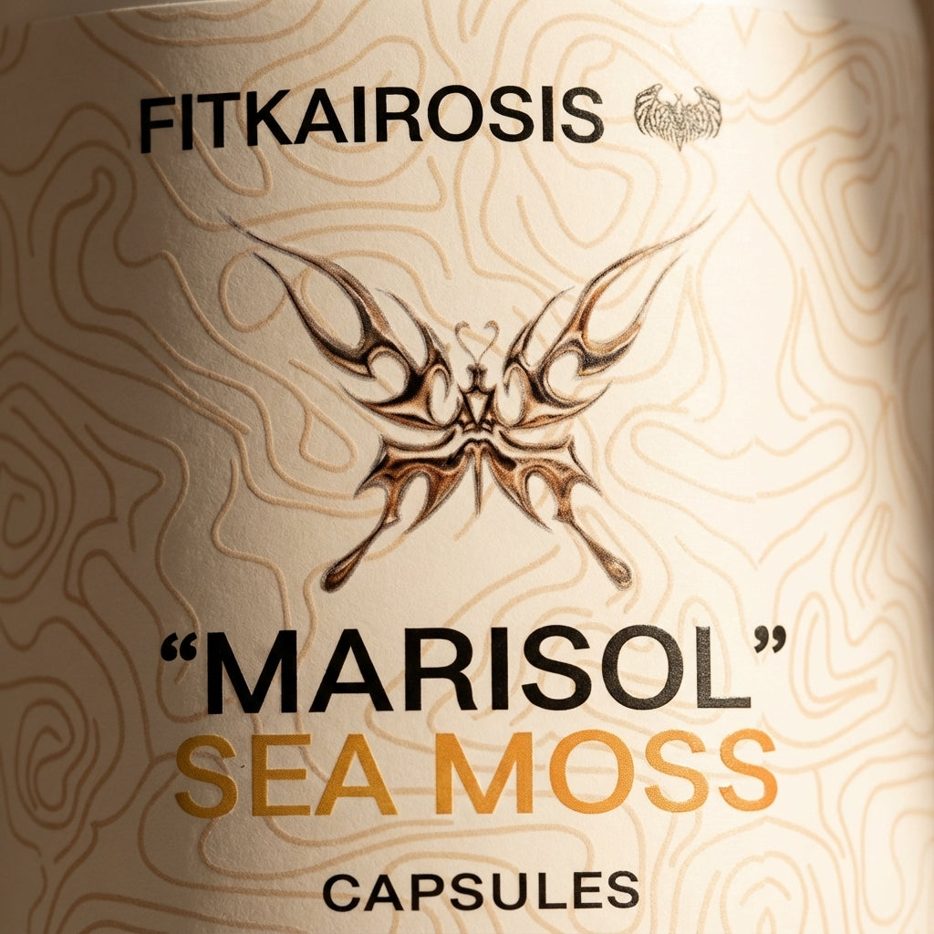 MARISOL Sea Moss - Irish Moss with Bladderwrack & Burdock Root (60 Capsules)