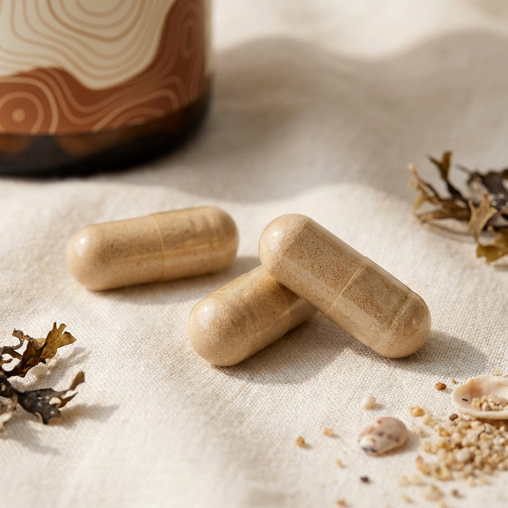 MARISOL Sea Moss - Irish Moss with Bladderwrack & Burdock Root (60 Capsules)