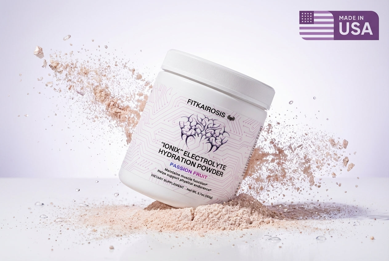 FitKairosis IONIX Electrolyte Hydration Powder - Passion Fruit