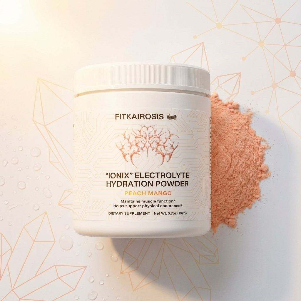 FitKairosis IONIX Electrolyte Hydration Powder - Peach Mango