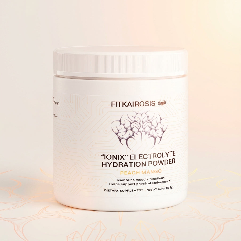 FitKairosis IONIX Electrolyte Hydration Powder - Peach Mango