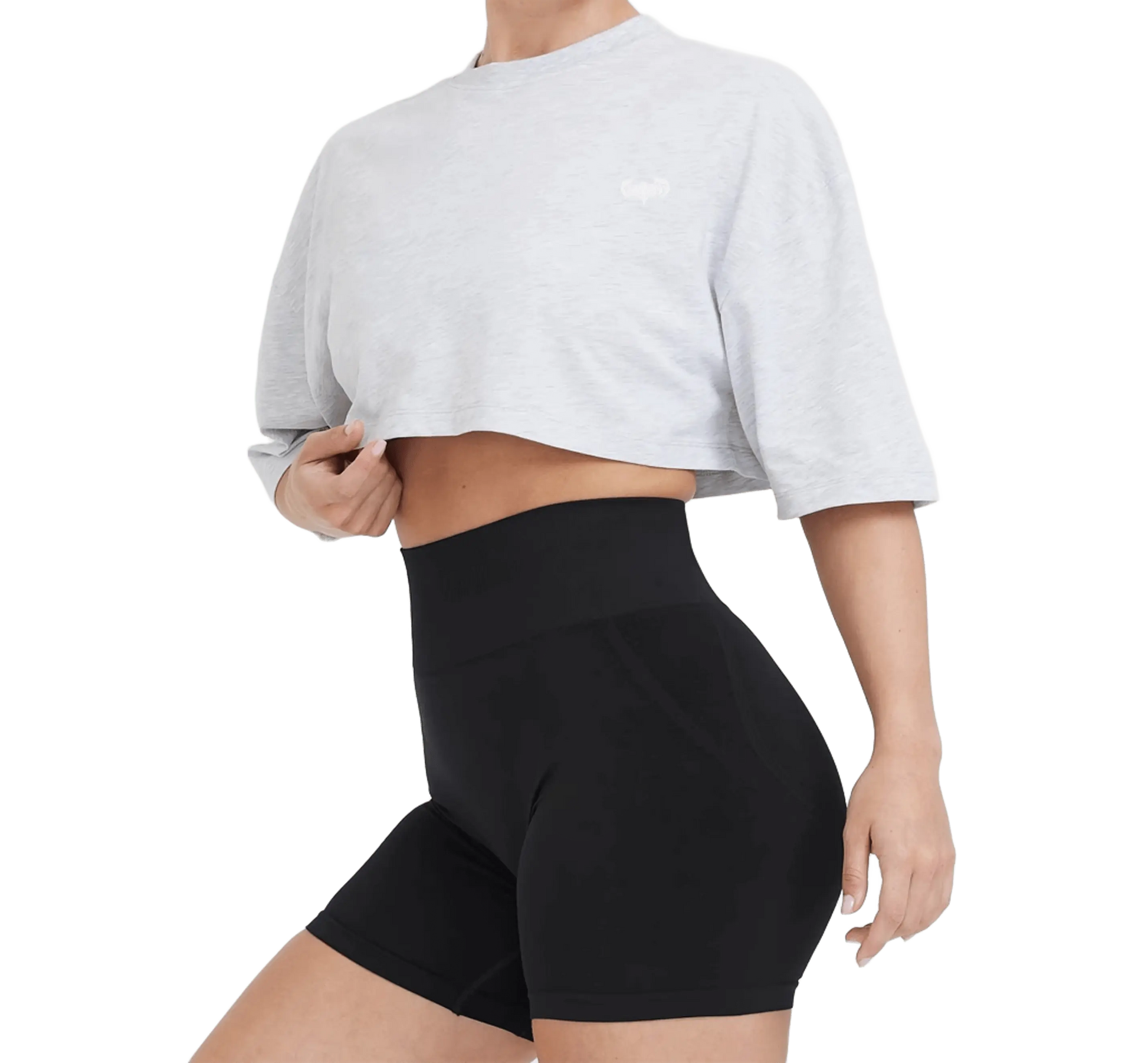 "Selene" Cropped Oversized Tee – Relaxed image 0